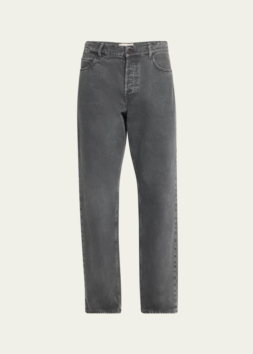 THE ROW Men's Ross Faded Denim Jeans