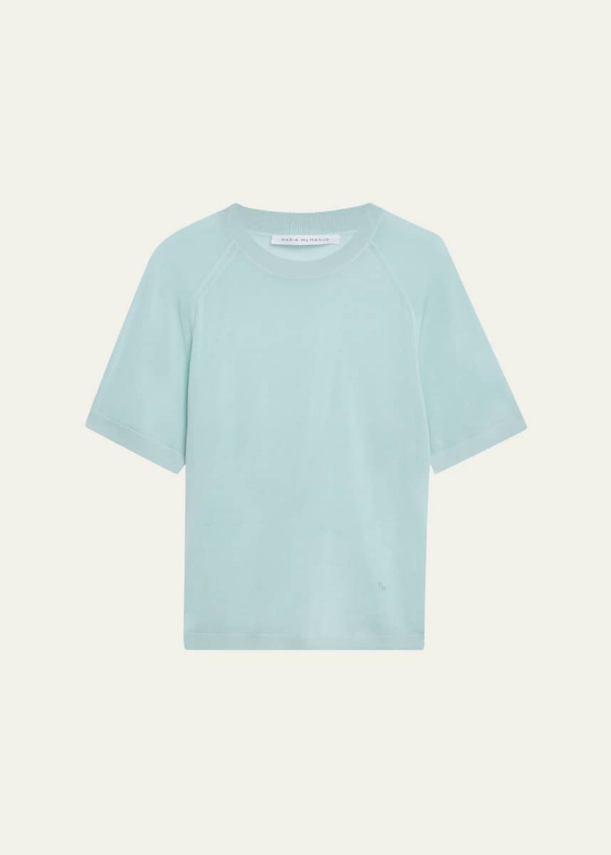 MARIA MCMANUS Oversized Cashmere T-Shirt