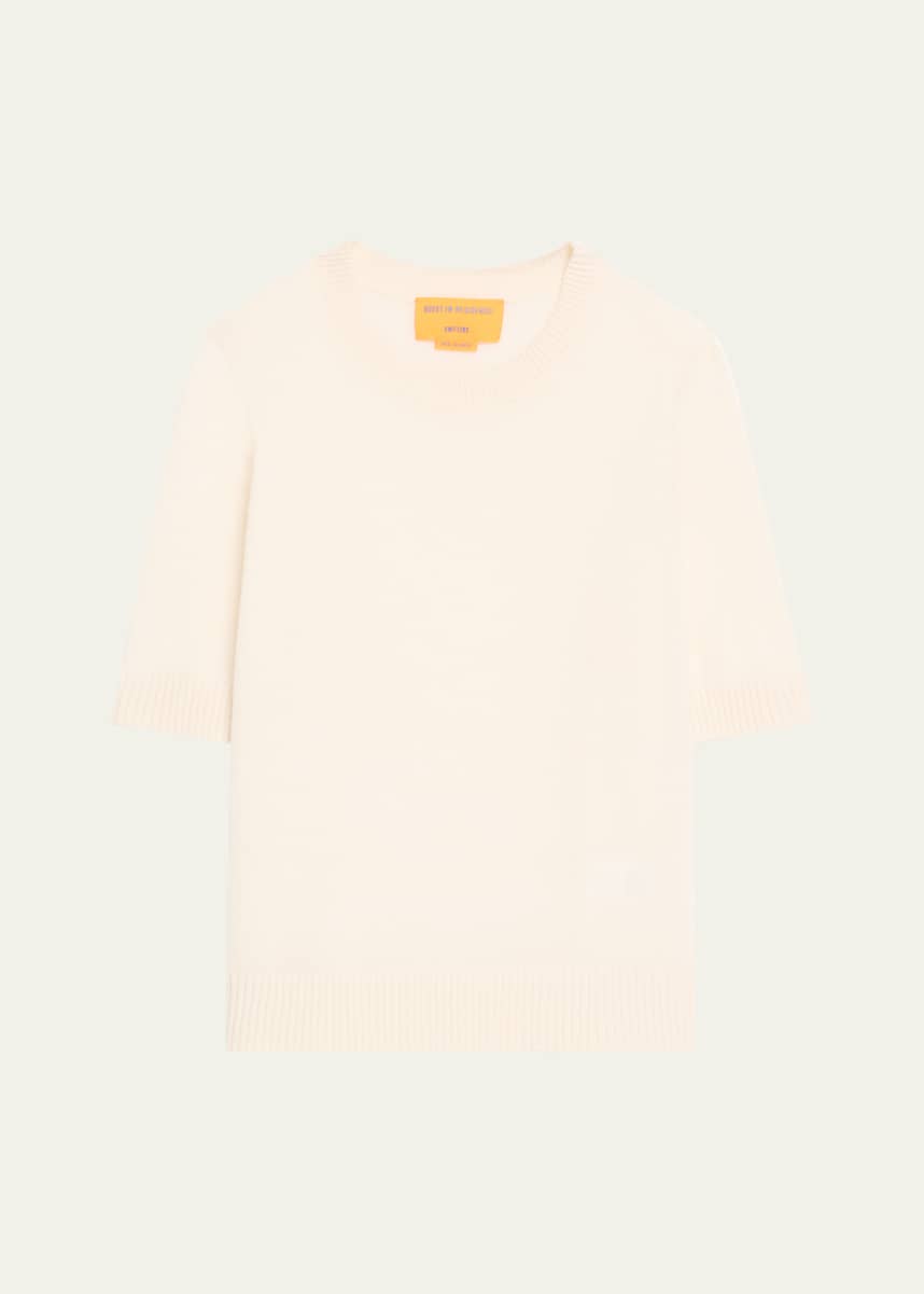 Guest in Residence Cashmere Sweater Tee