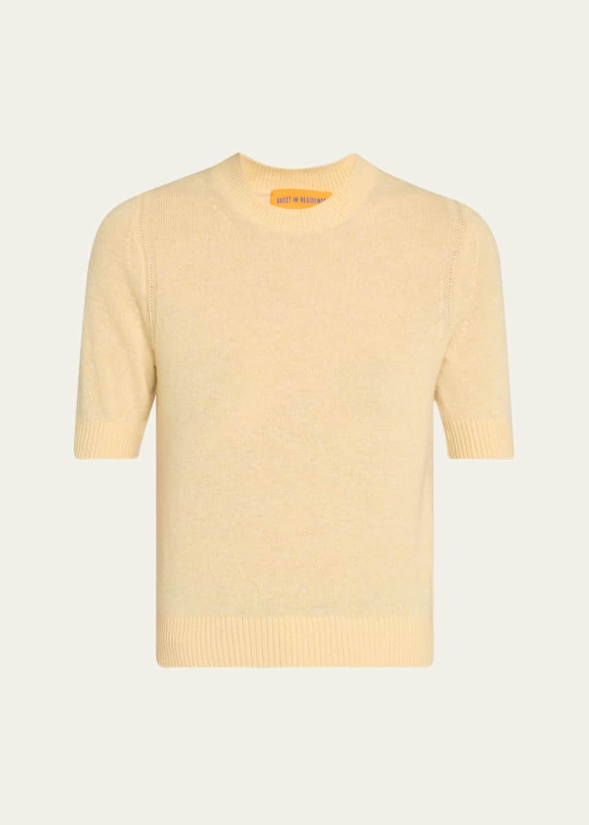 Guest in Residence Cashmere Sweater Tee