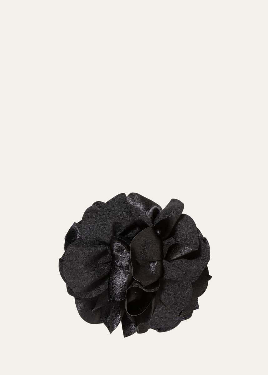 Jennifer Behr Carly Floral Jaw Clip
