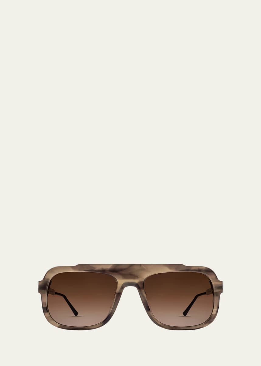 Thierry Lasry Bowery Two-Tone Aviator Sunglasses