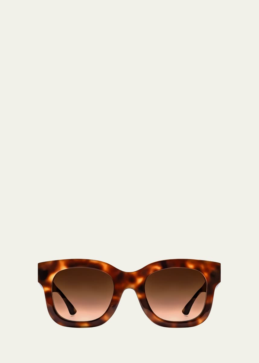 Thierry Lasry Unicorny Rectangle Acetate Sunglasses