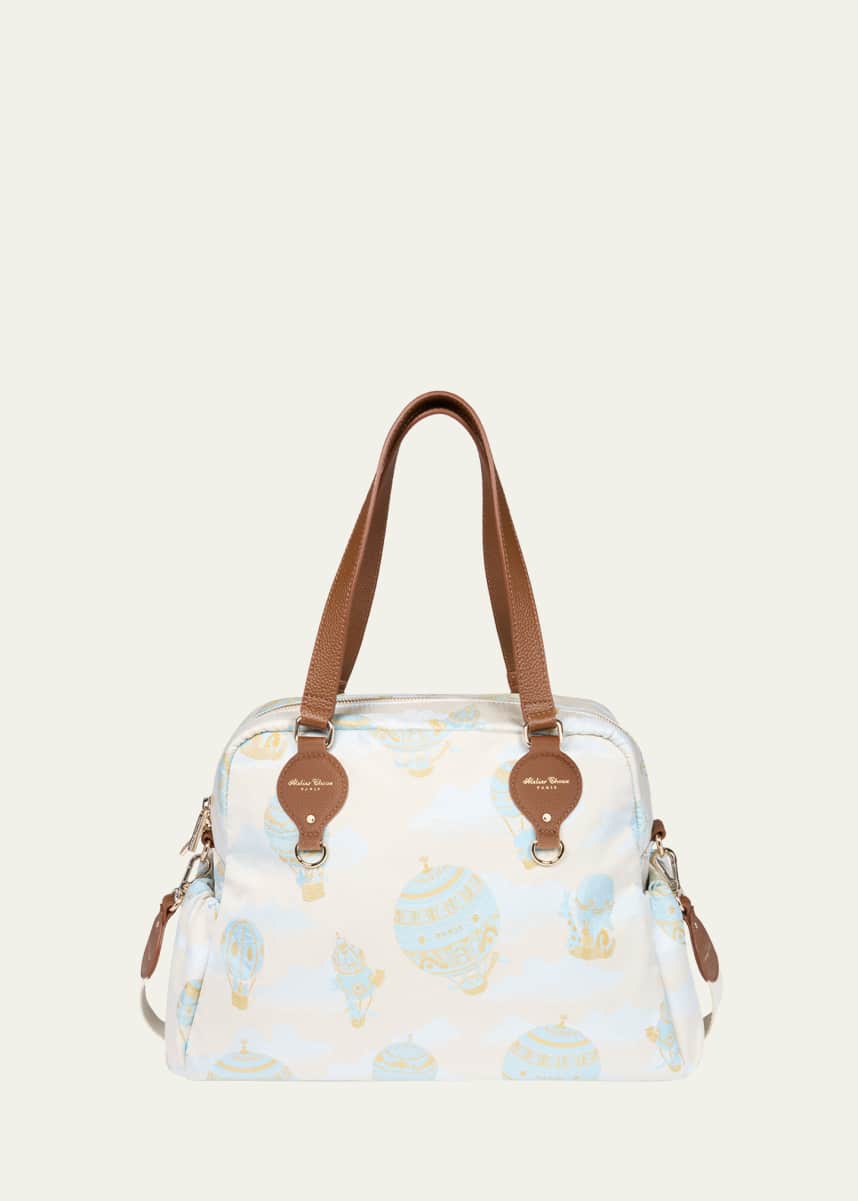 Atelier Choux Logo-Print Hot Air Balloon Changing Bag