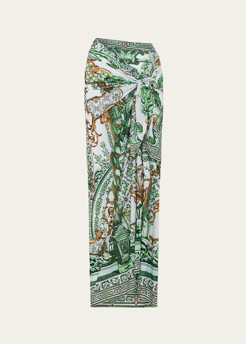Camilla Corridor of Calm Long Sarong Coverup