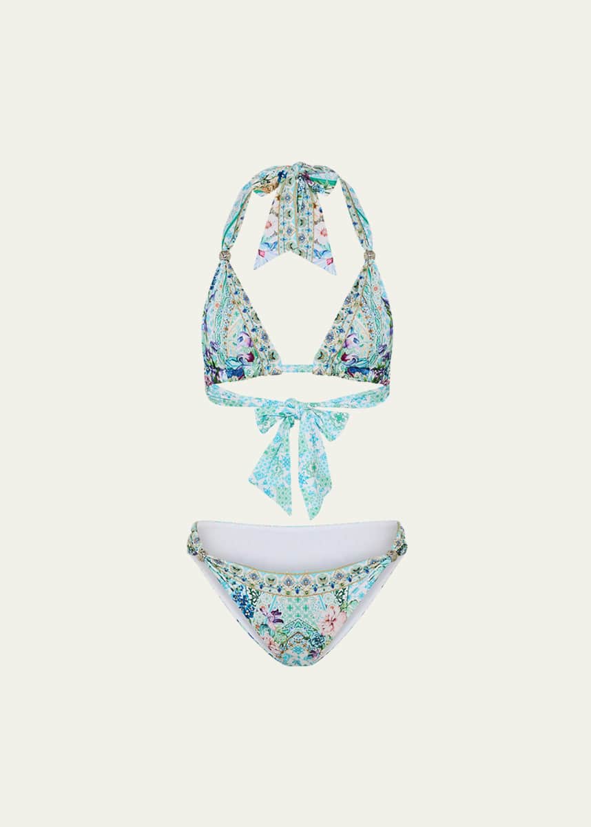 Camilla Sunrise in Sintra Soft Tie Two-Piece Bikini Set