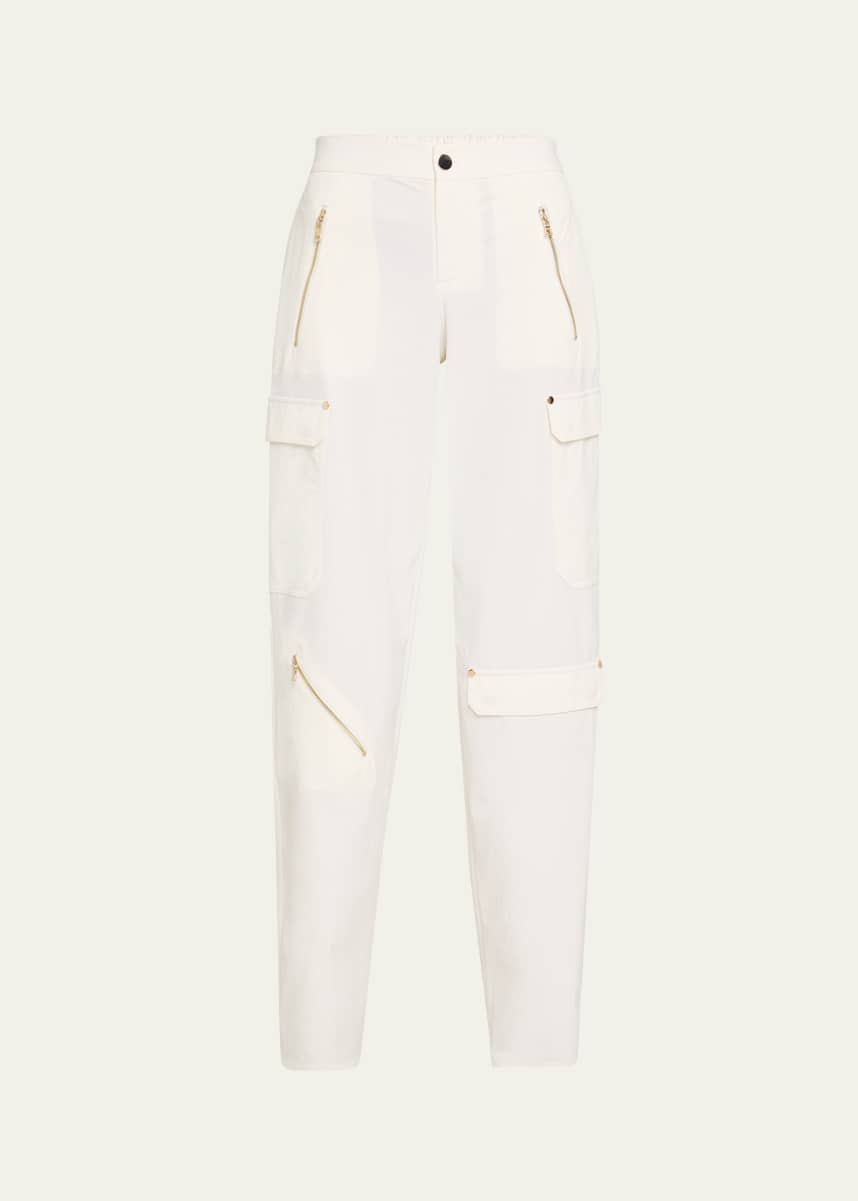 Alice + Olivia Milo Balloon-Leg Cargo Pants