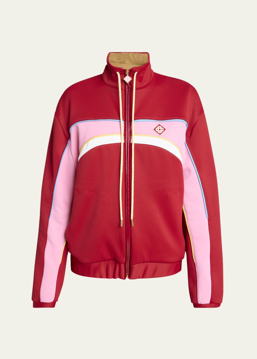 CASABLANCA Colorblock Oversized Track Jacket