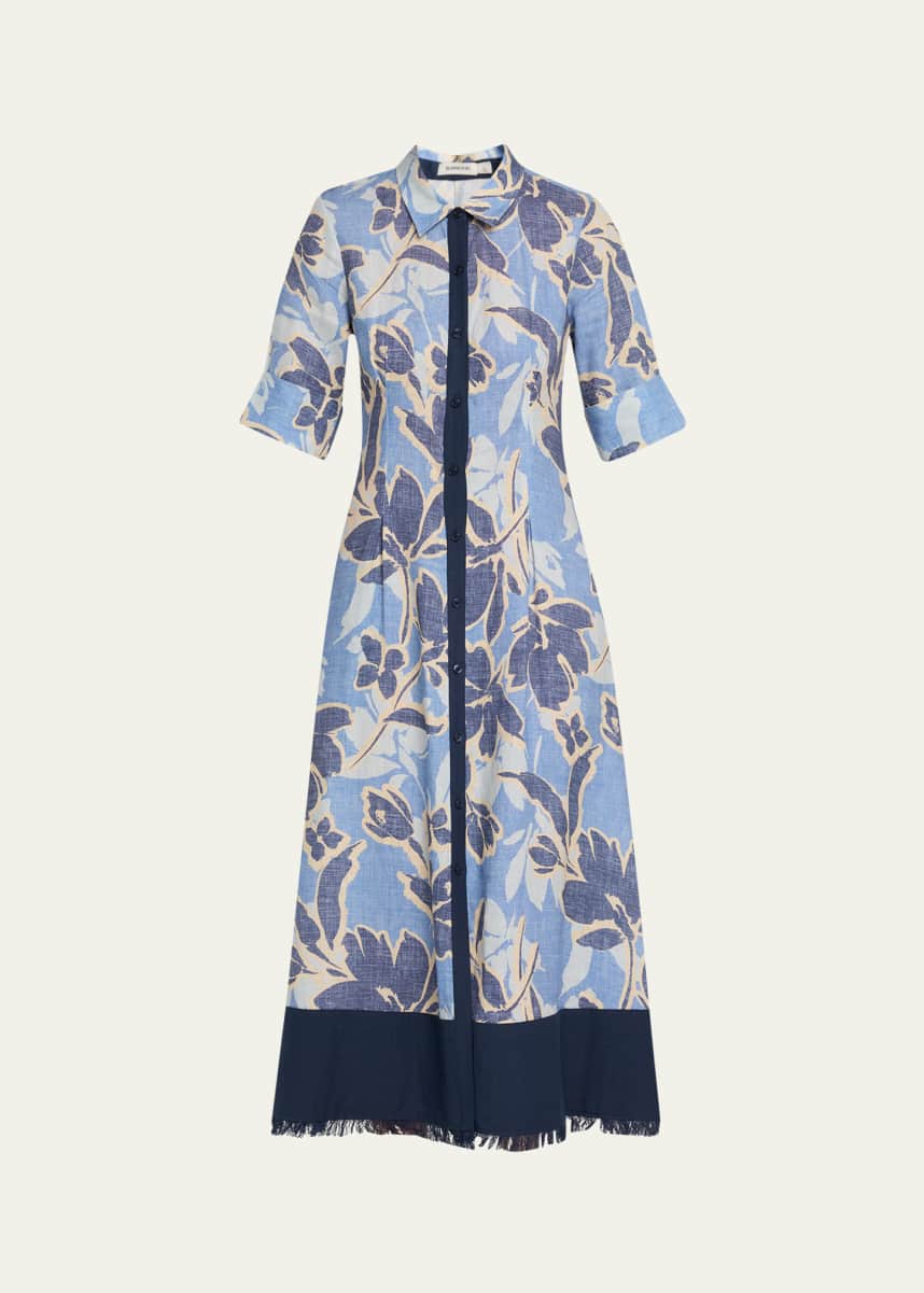 SIMKHAI Claudine Midi Shirtdress