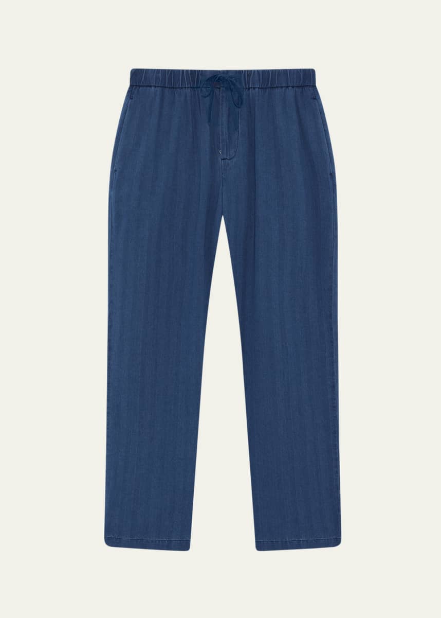 Frescobol Carioca Men's Wide-Leg Drawstring Trousers