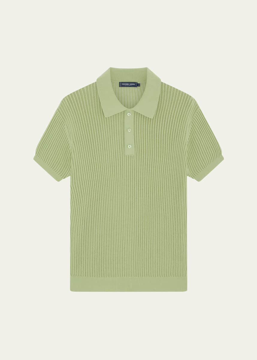 Frescobol Carioca Men's Vidal Knit Polo Shirt