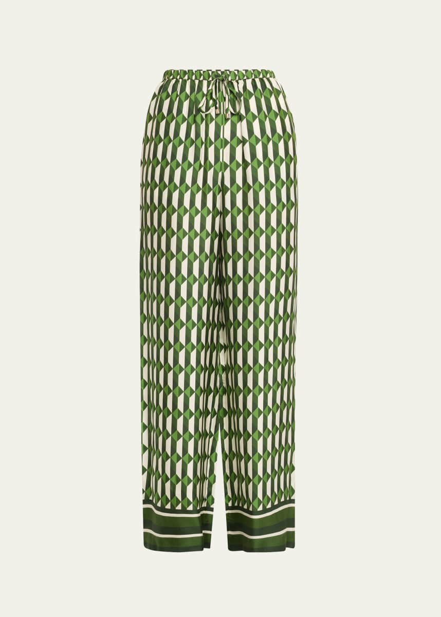 Cara Cara Printed Drawstring Pants
