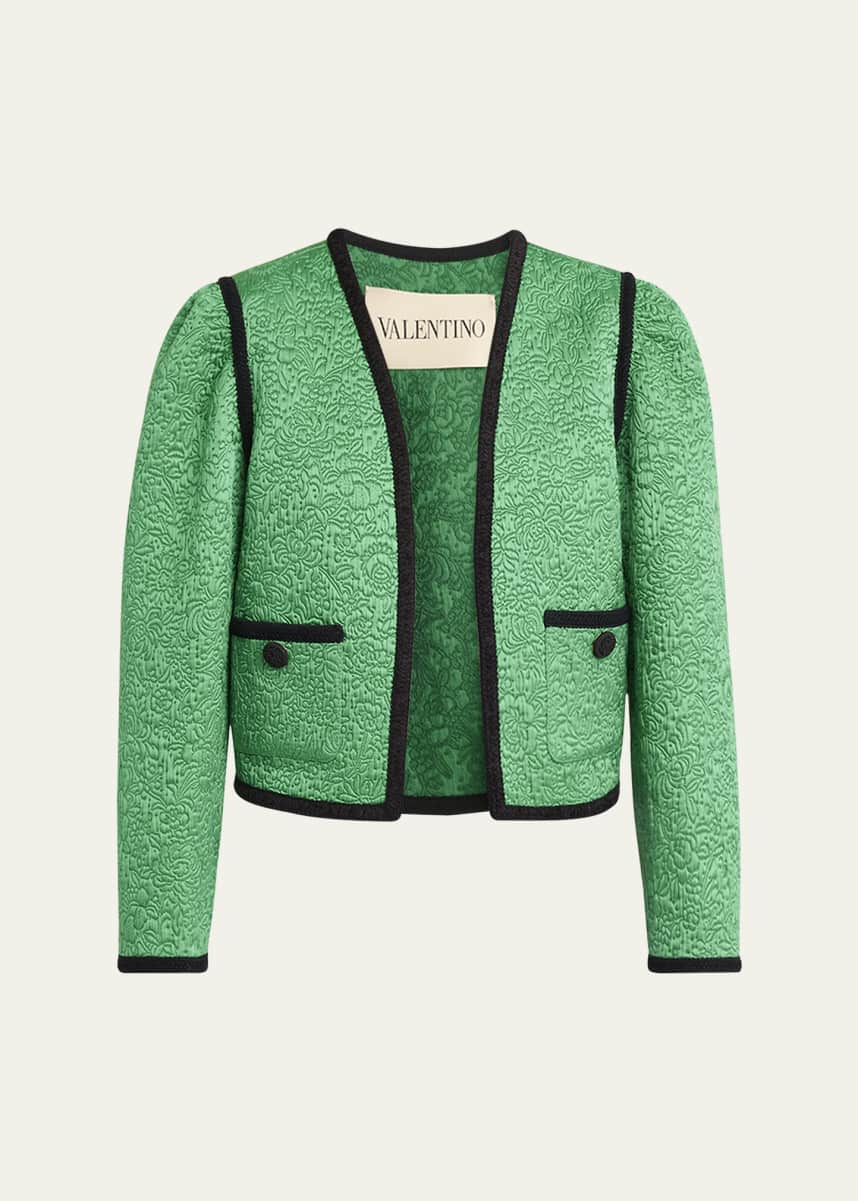 Valentino Garavani Floral Quilted Jacket