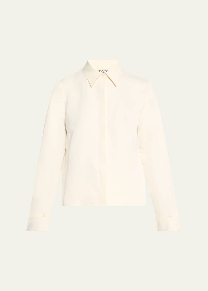 TWP Linen-Blend Button Me Up Shirt