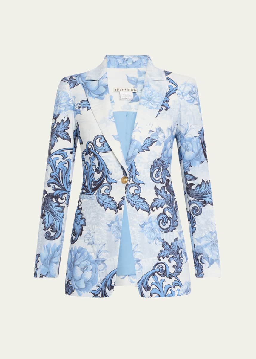 Alice + Olivia Breann Fitted Blazer
