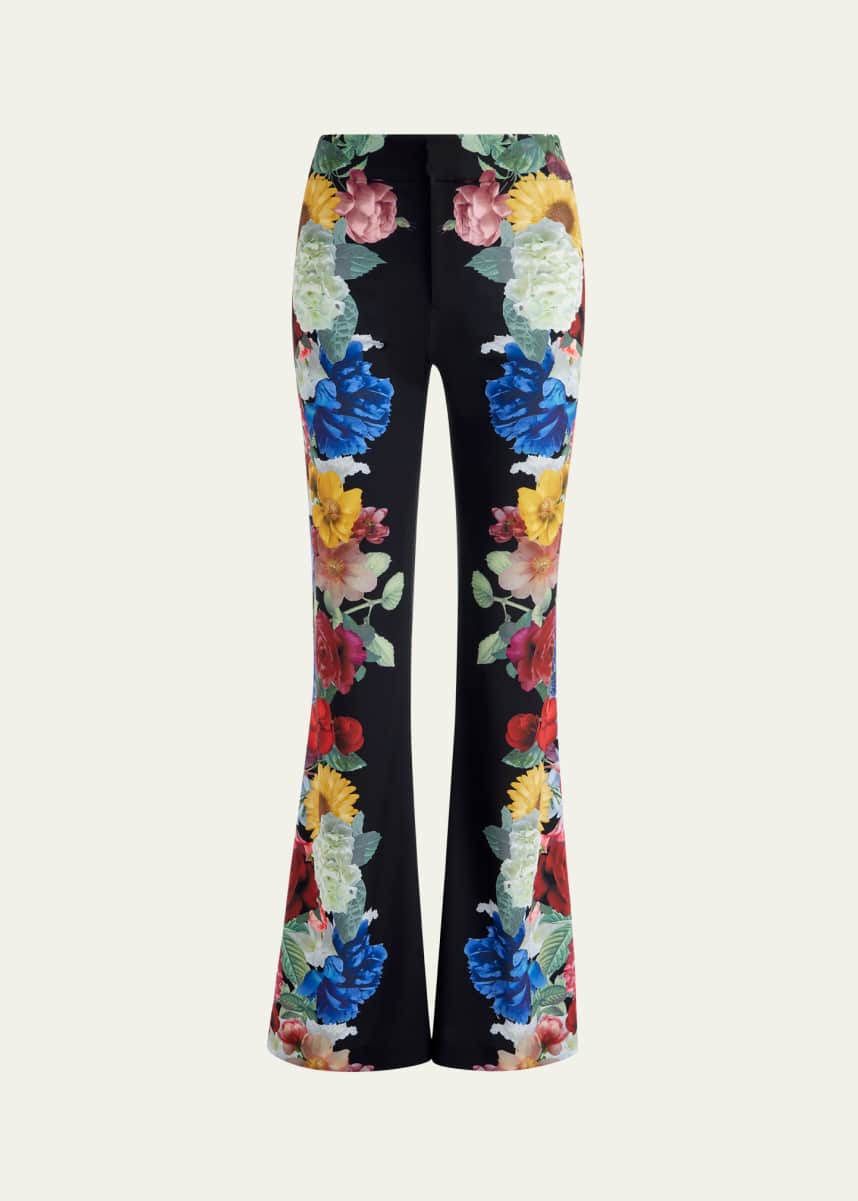 Alice + Olivia Andrew Floral Pants