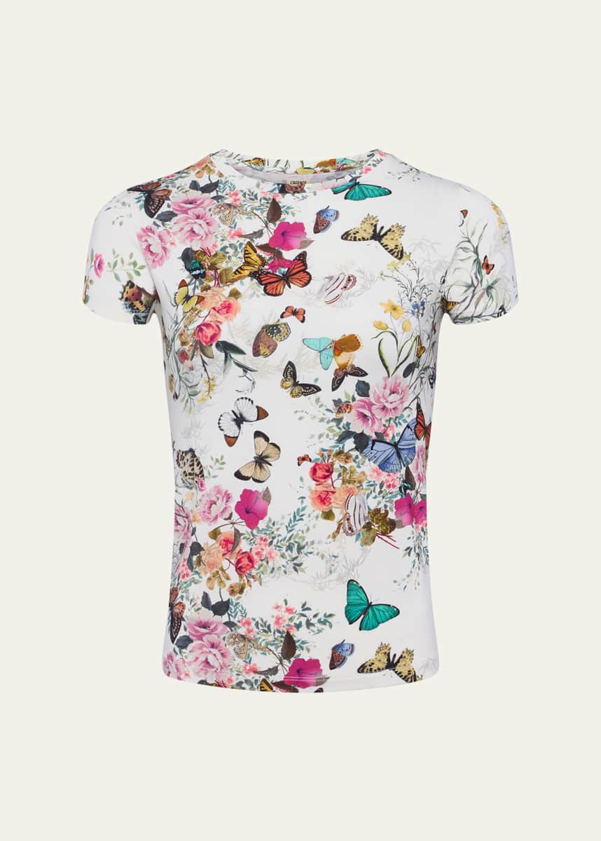 L'Agence Ressi Short-Sleeve Charonda Tee