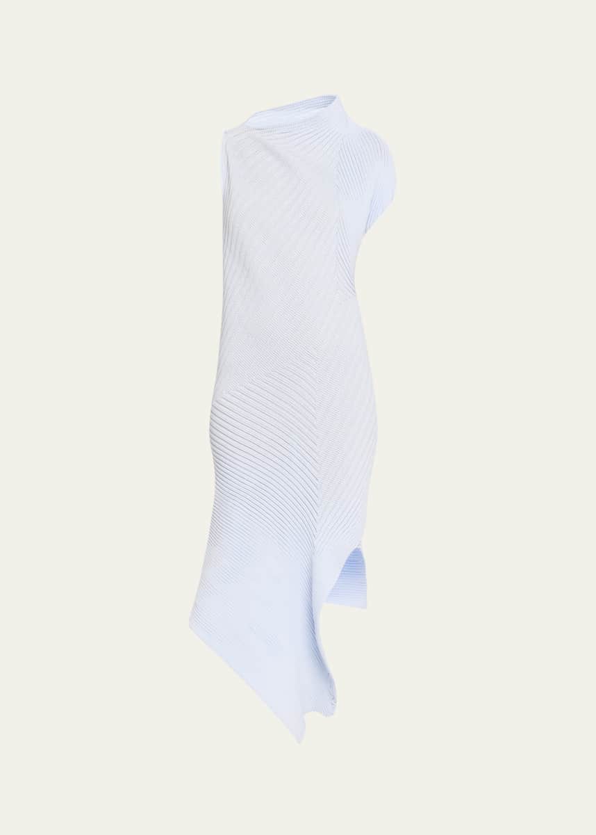 Issey Miyake Subdued Asymmetric Dress