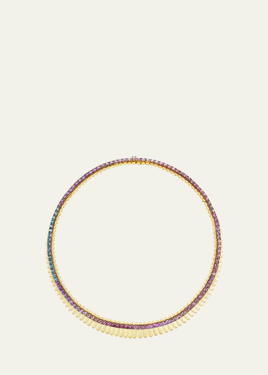 Emily P. Wheeler 18K Yellow Gold Painted Desert Necklace
