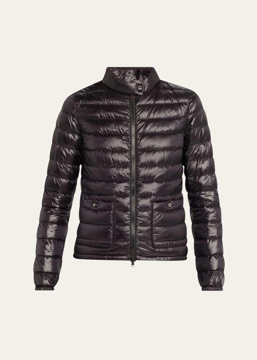 Herno Shiny Nylon Short Down Jacket