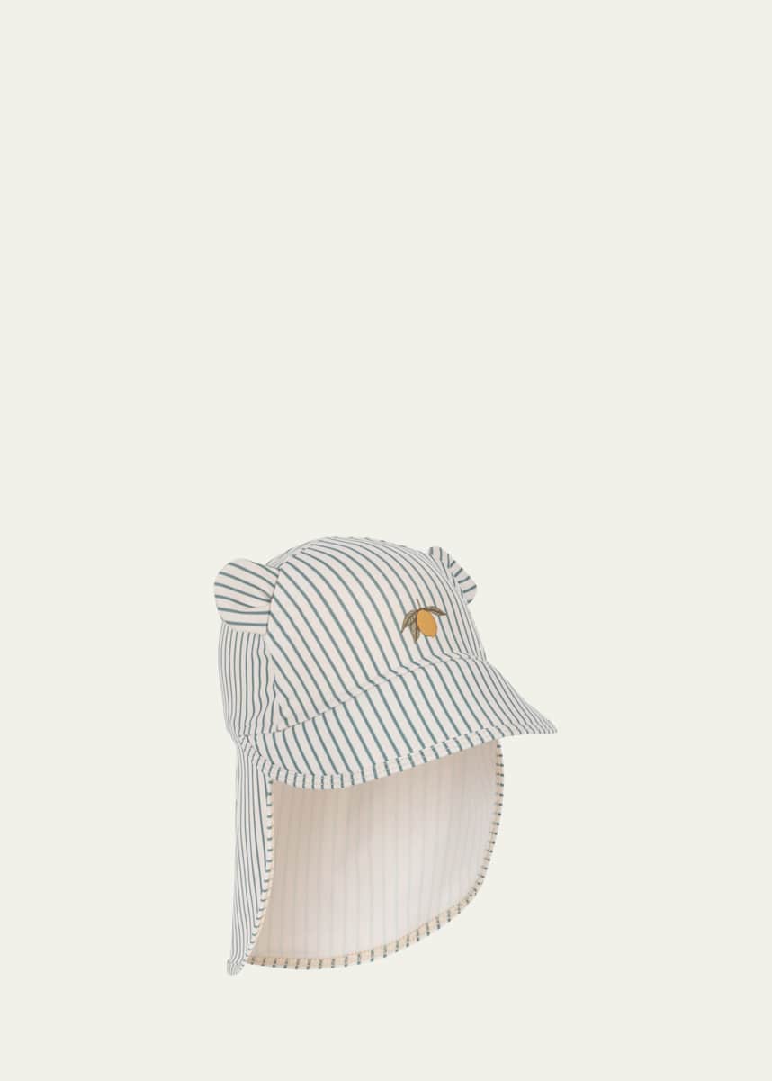 Konges Slojd Boy's Aster Striped Swim Hat, Size Newborn-4