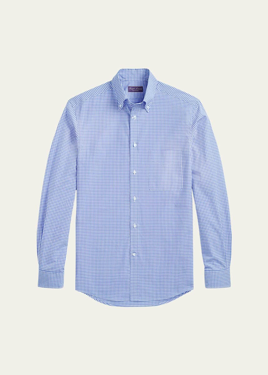 Ralph Lauren Purple Label Men's Gingham Sport Shirt