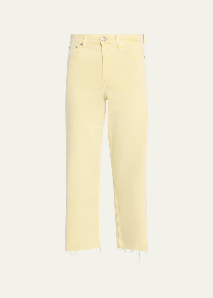 Rag & Bone Andi High-Rise Wide-Leg Ankle Jeans