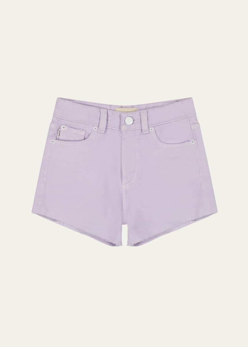 DL1961 Girl's Lucy Cut Off Denim Shorts, Size 7-16
