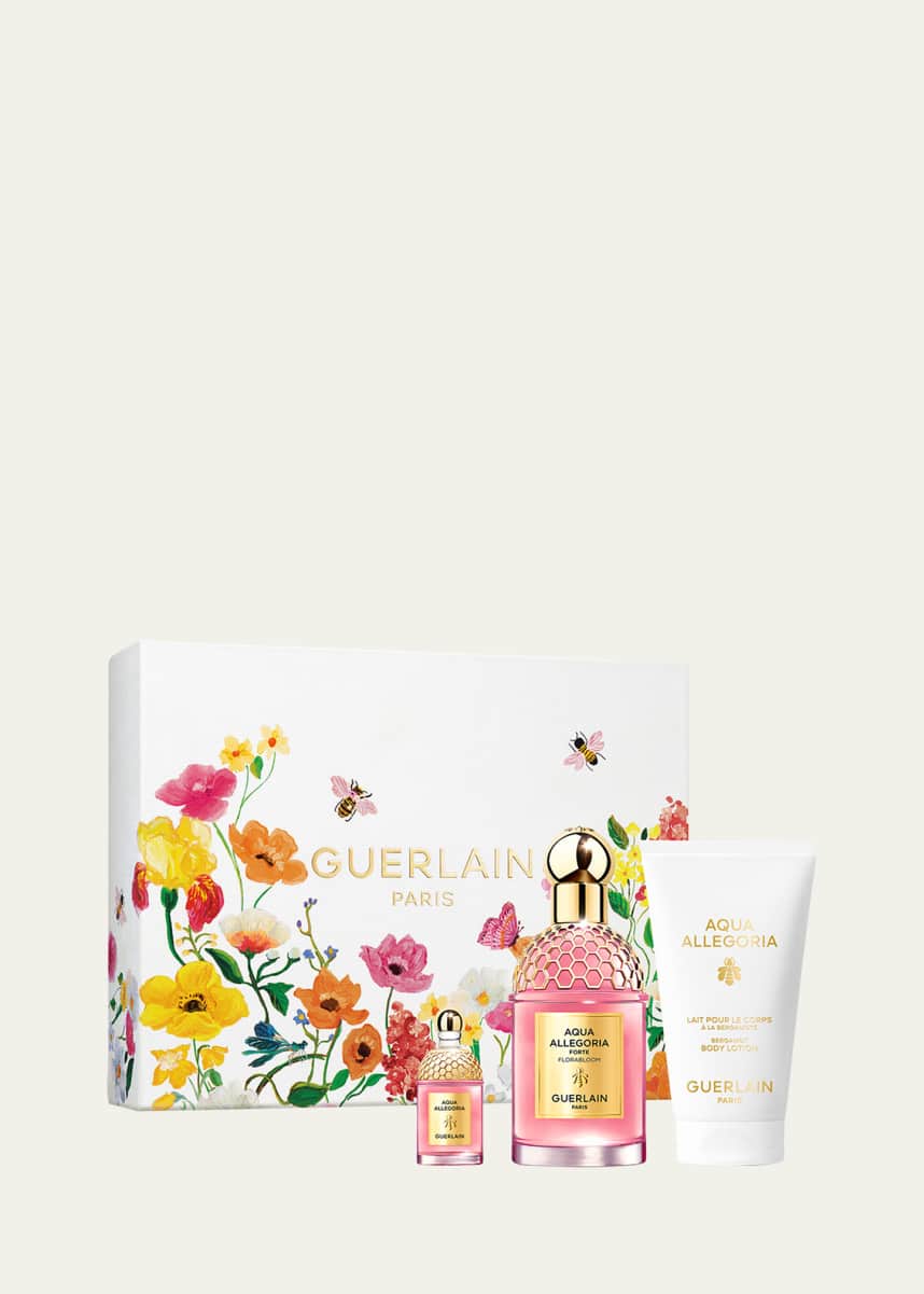 Guerlain Limited Edition Aqua Allegoria Forte Florabloom Eau de Parfum Gift Set