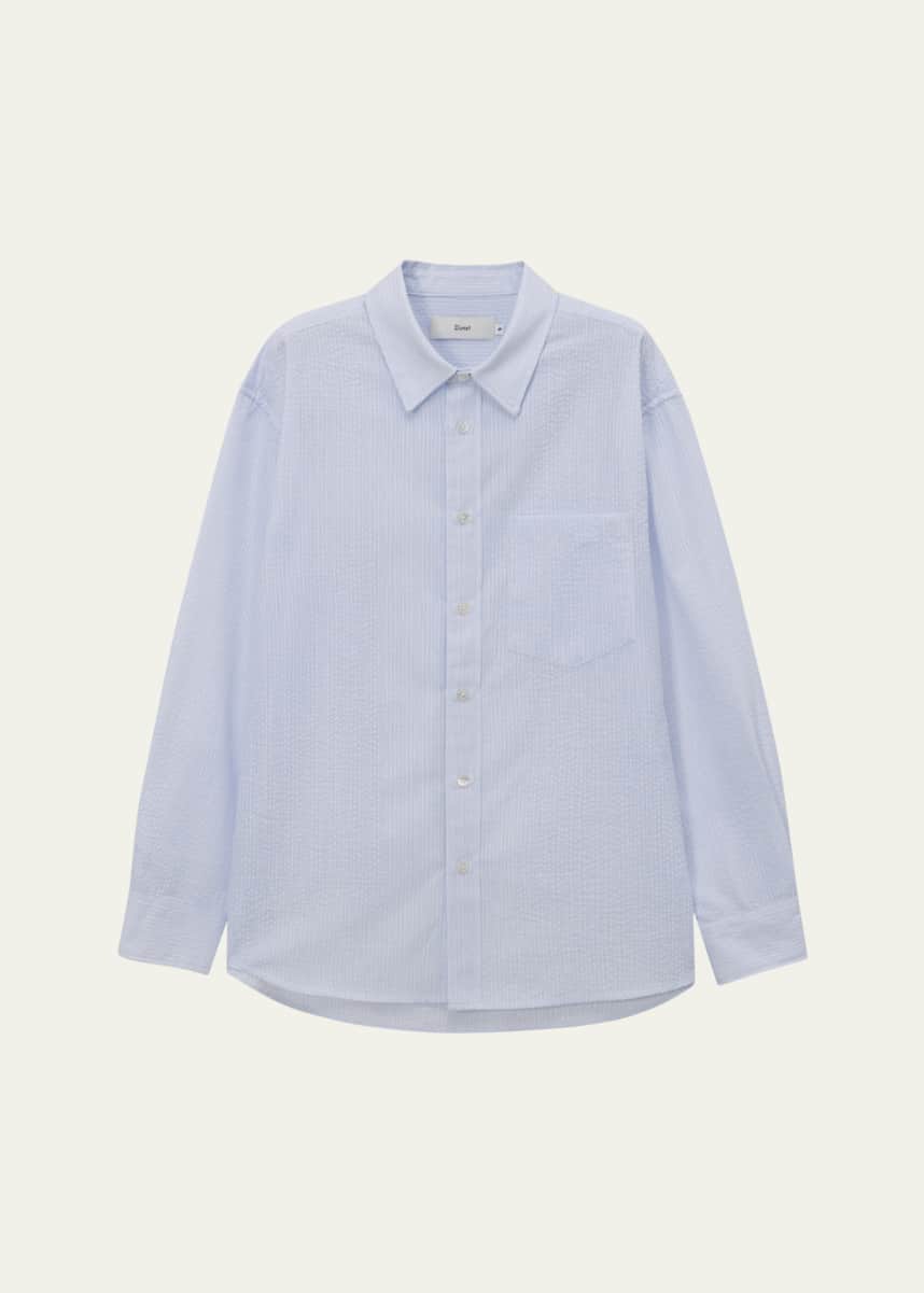 Dunst Oversized Button-Front Shirt, Unisex