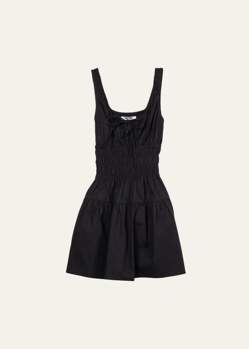 Ciao Lucia Gianluca Ruched Sleeveless Mini Dress