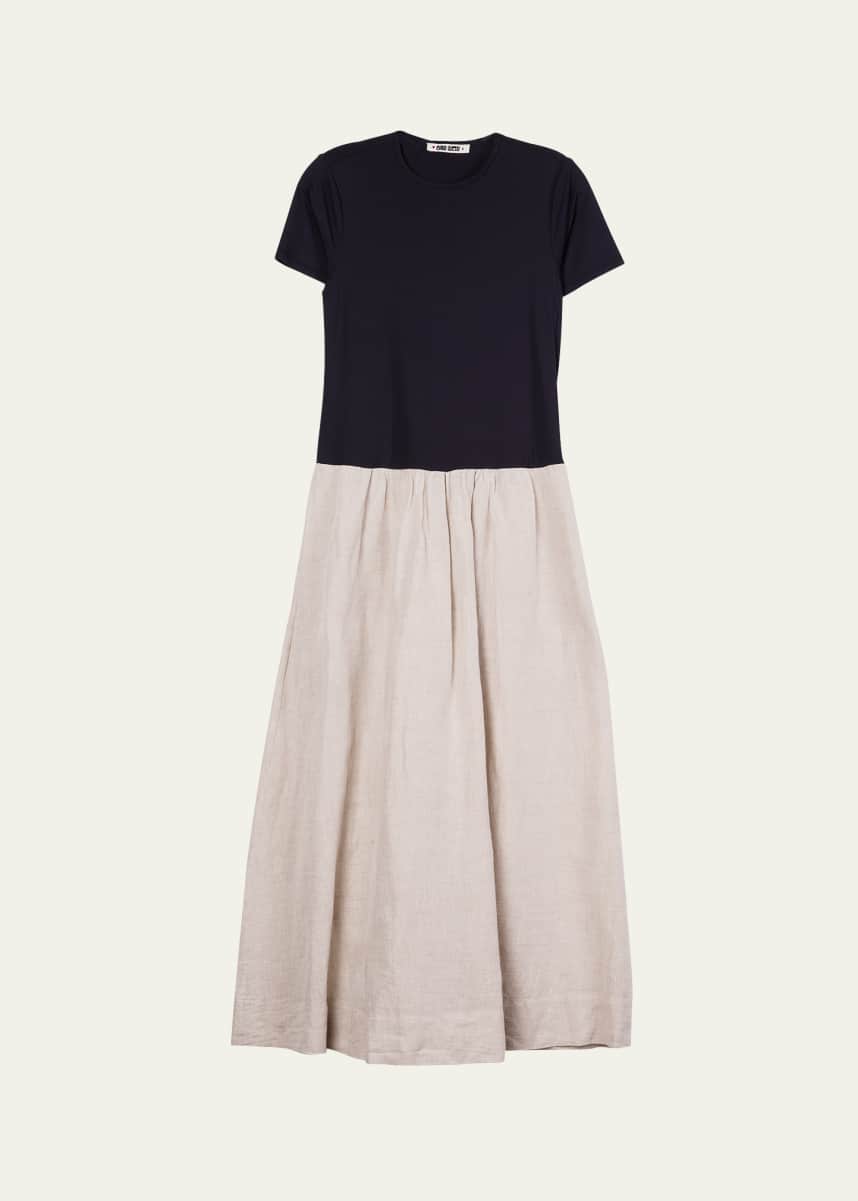 Ciao Lucia Diya Short-Sleeve Midi Dress