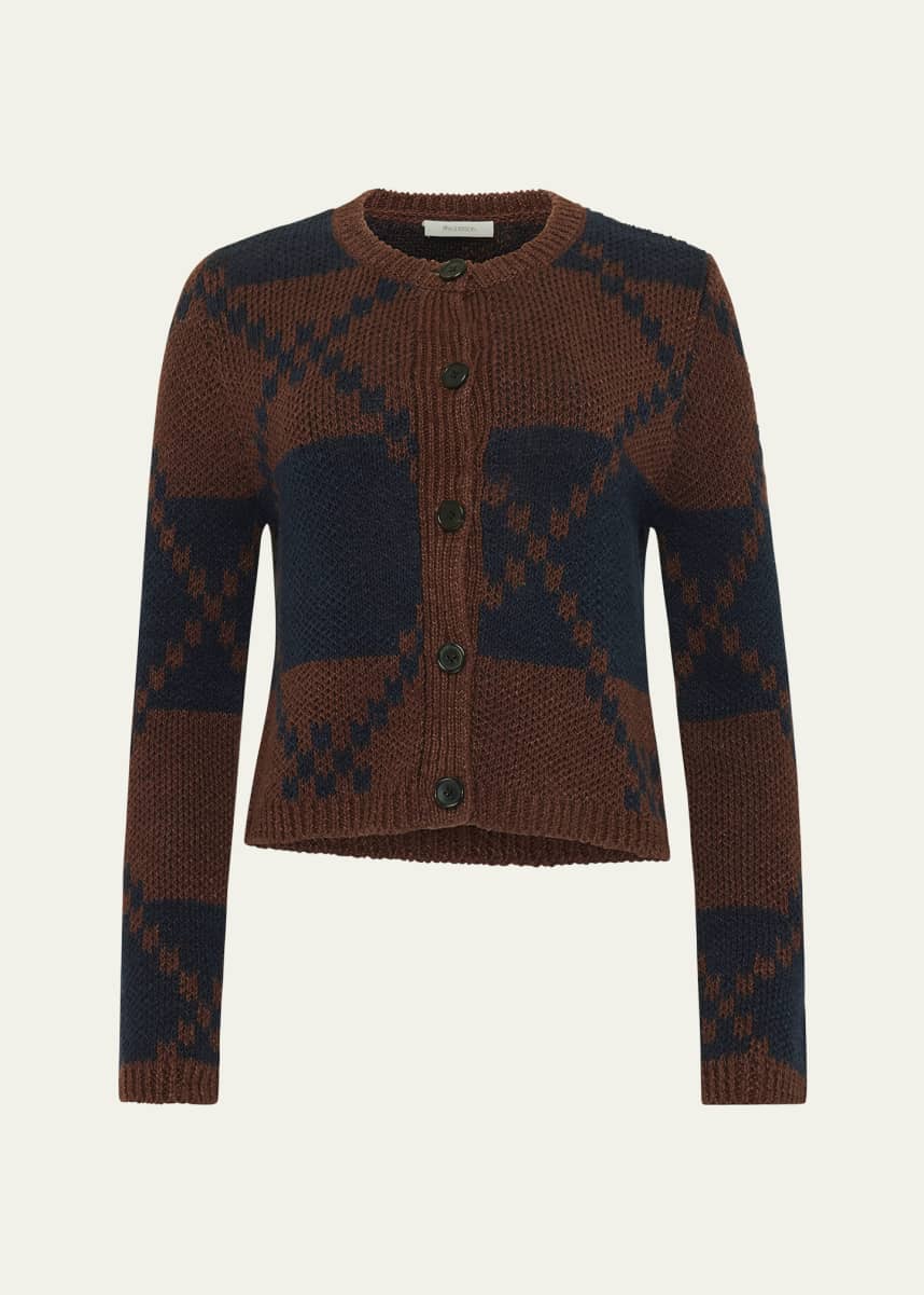 JW Anderson Intarsia Fairisle Cardigan
