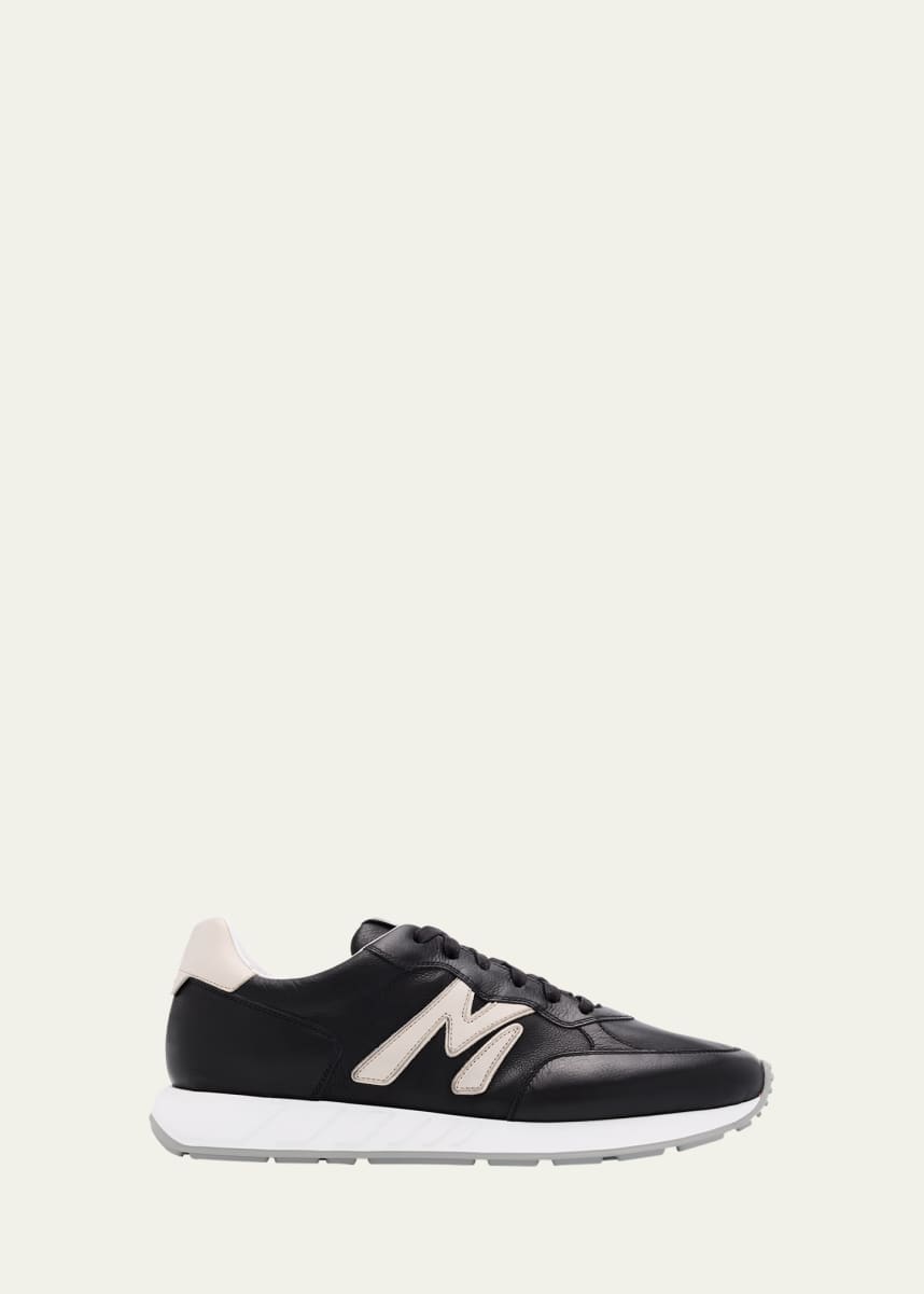 Magnanni Men's Yoki Leather Runner Sneakers