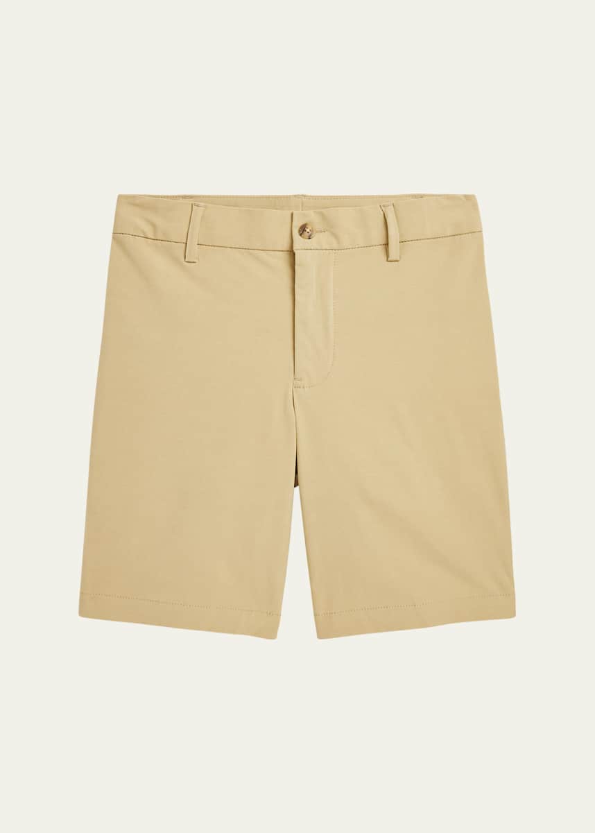 Ralph Lauren Boy's Pony Embroidered Weekend Shorts, Size 8-20