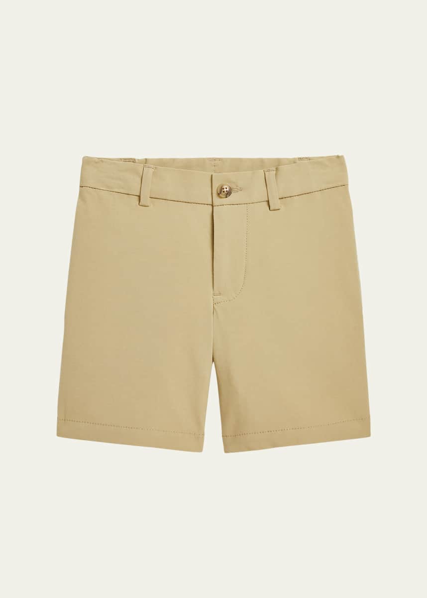 Ralph Lauren Boy's Pony Embroidered Weekend Shorts, Size 2-7