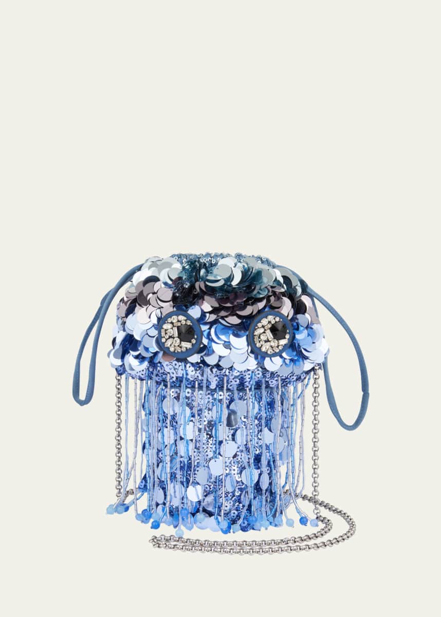 Anya Hindmarch Jellyfish Embellished Crossbody Bag