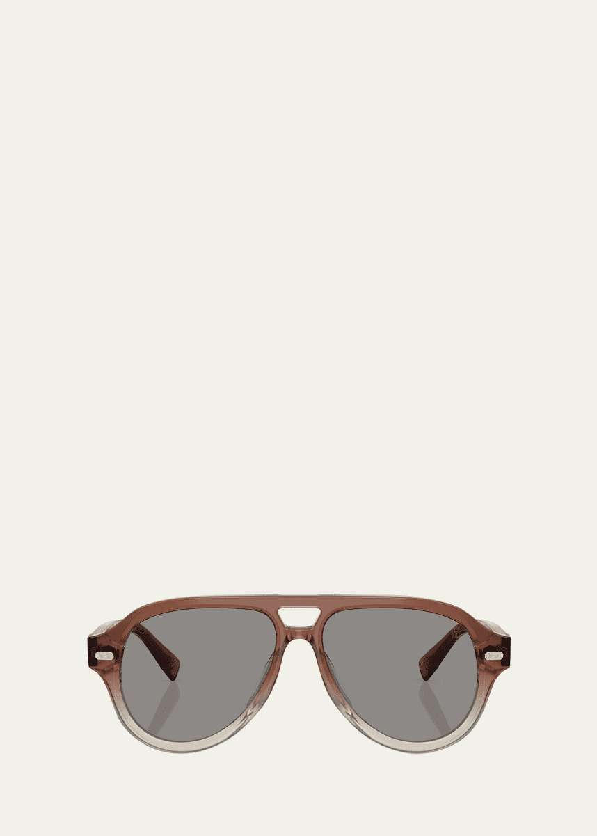 Brunello Cucinelli Acetate Aviator Frames