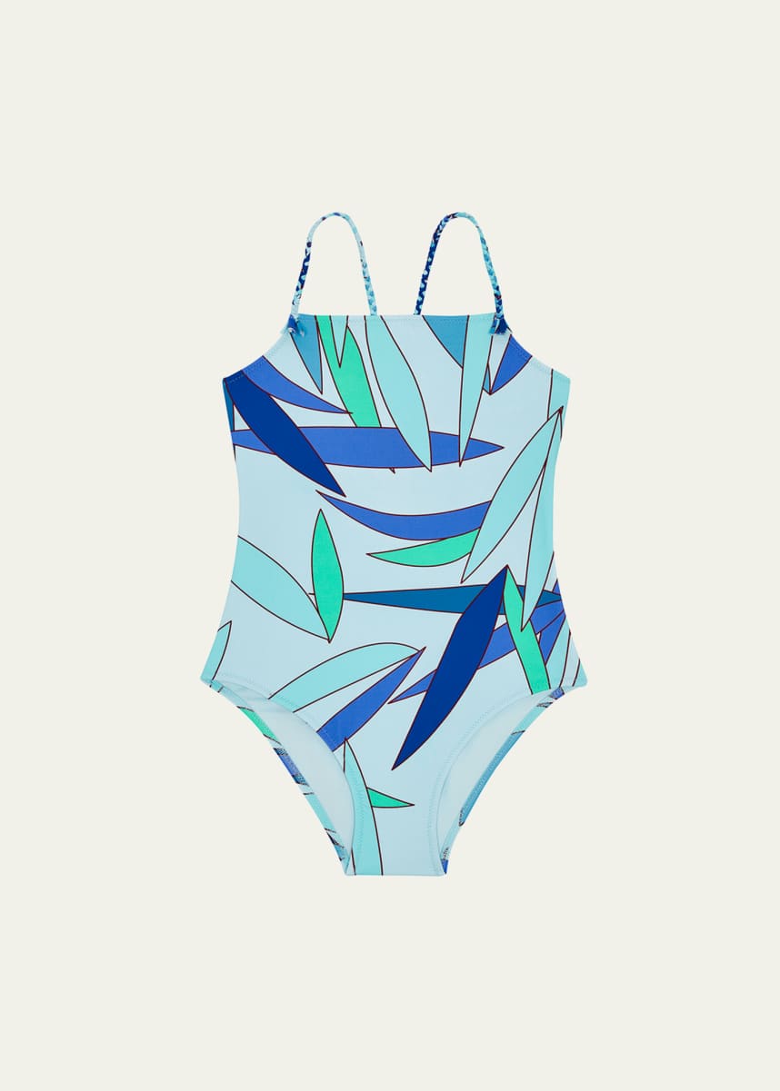 Vilebrequin Girl's Printed One-Piece Swimsuit, Size 4-14