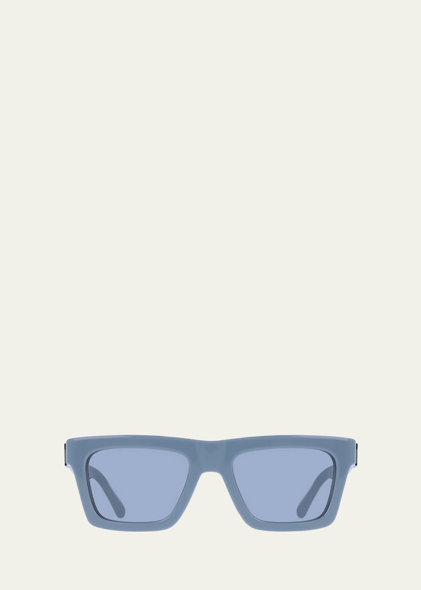 Ferragamo Men's Acetate Square Sunglasses