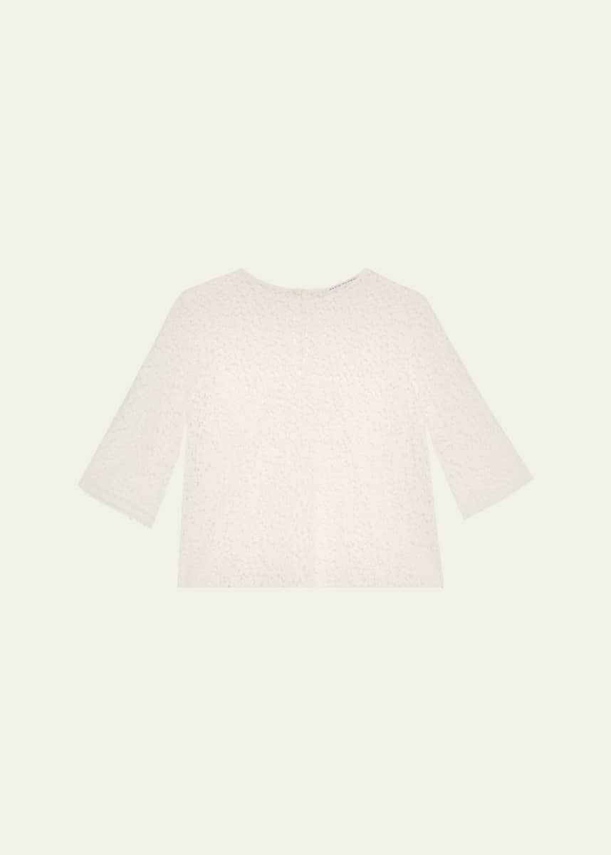 MARIA MCMANUS Lace Short Sleeve T-Shirt