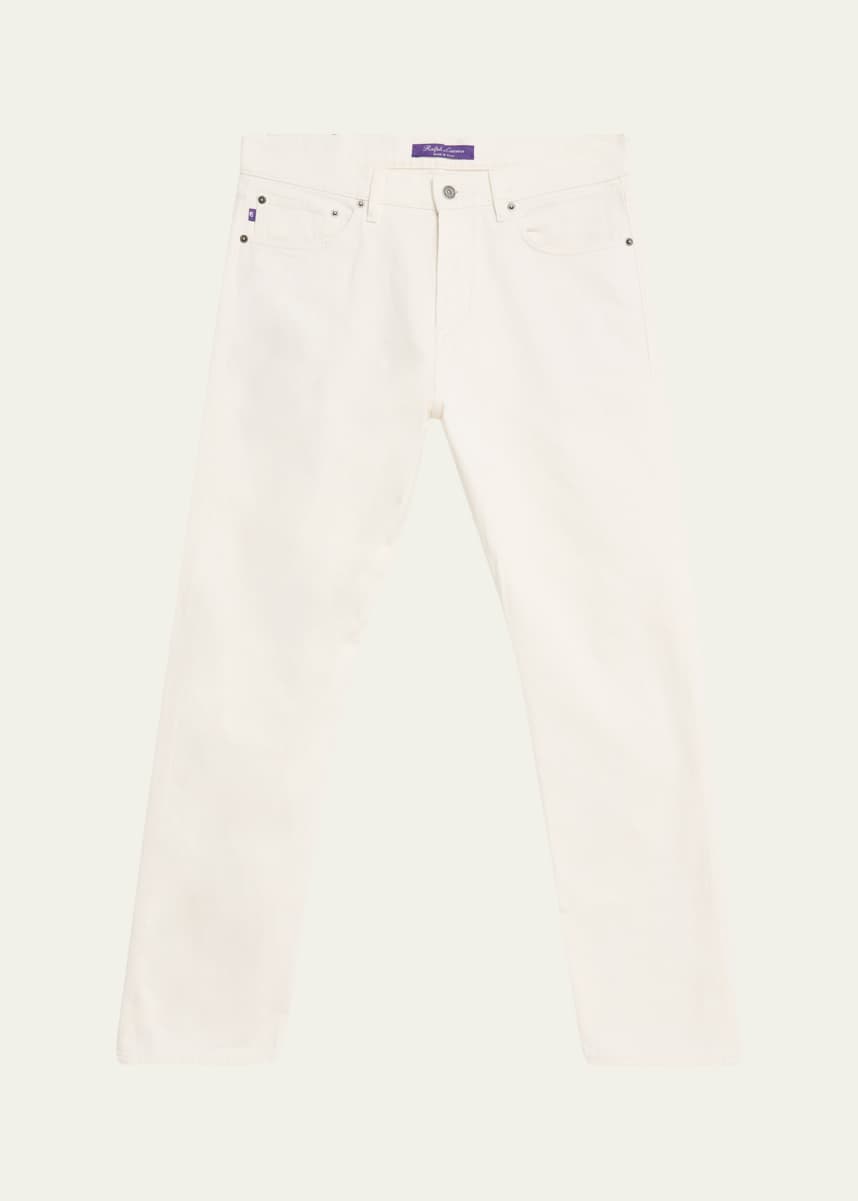 Ralph Lauren Purple Label Men's Straight-Leg Japanese Denim Jeans