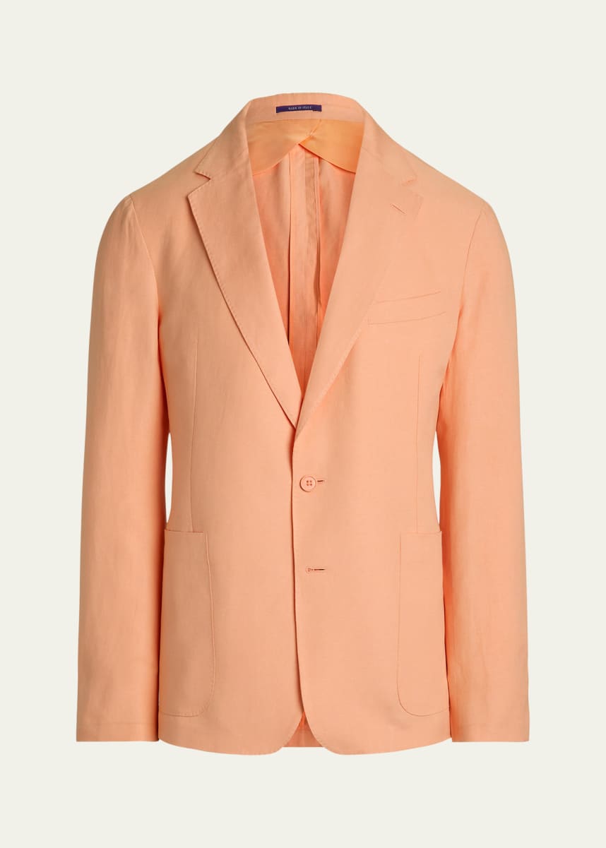 Ralph Lauren Purple Label Men's Hadley Silk-Linen Jacket