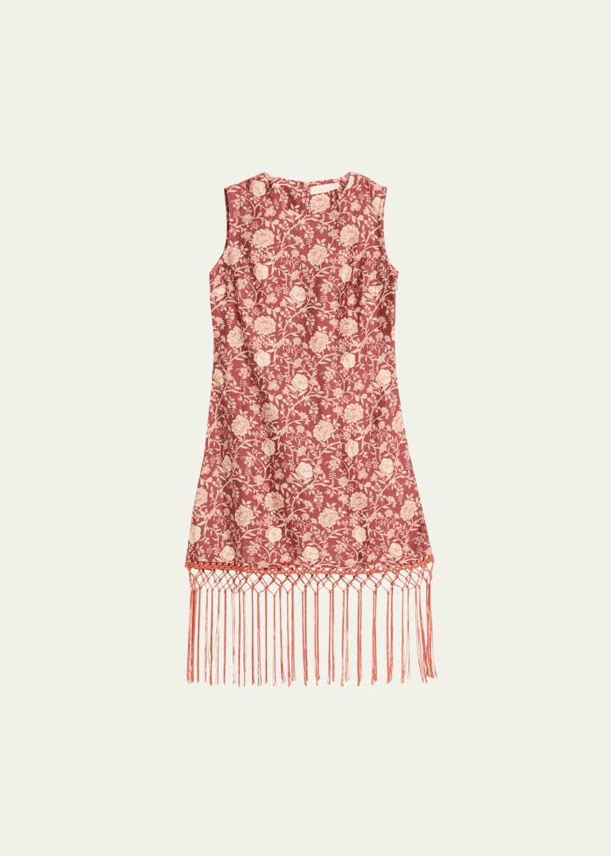 Verandah Fringed Shift Dress