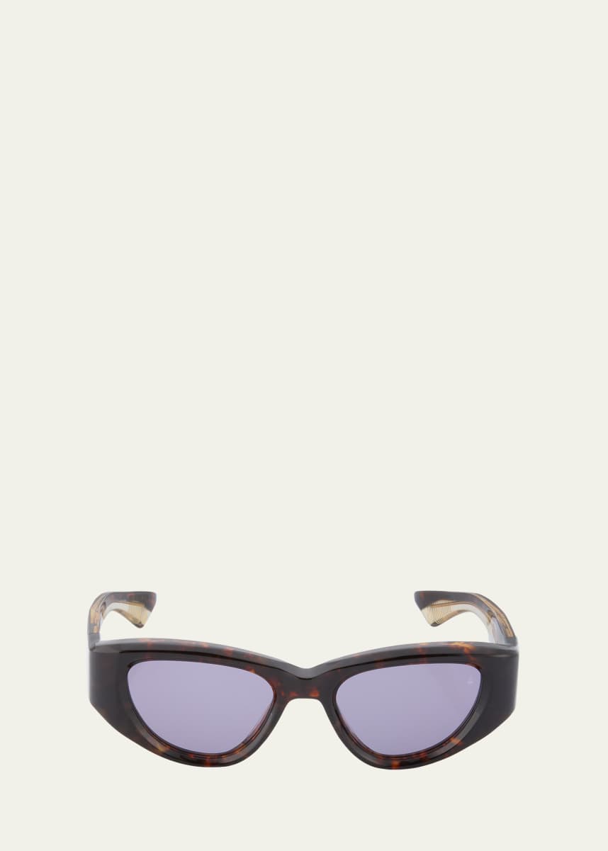 Jacques Marie Mage Seymour Cat-Eye Acetate Sunglasses