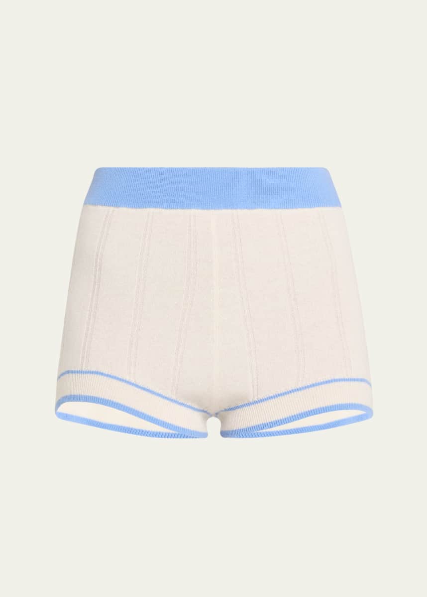 Guest in Residence Racer Cashmere Shorts
