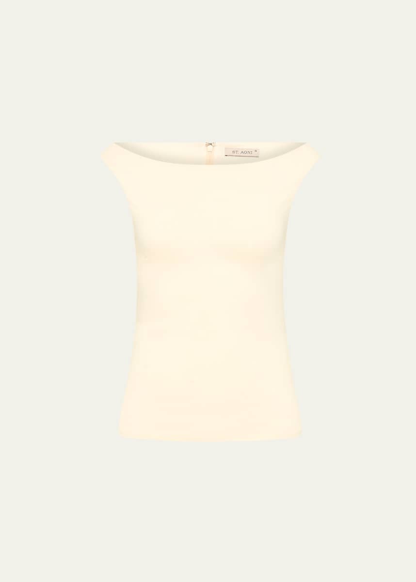 St. Agni Slim Bateau Top
