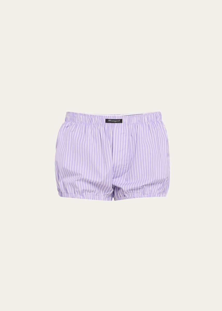 HOMMEGIRLS Stripe Cotton Bloomers