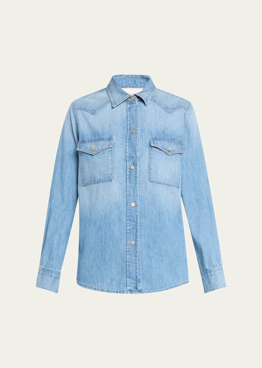 TWP Cowboy Take Me Away Denim Shirt