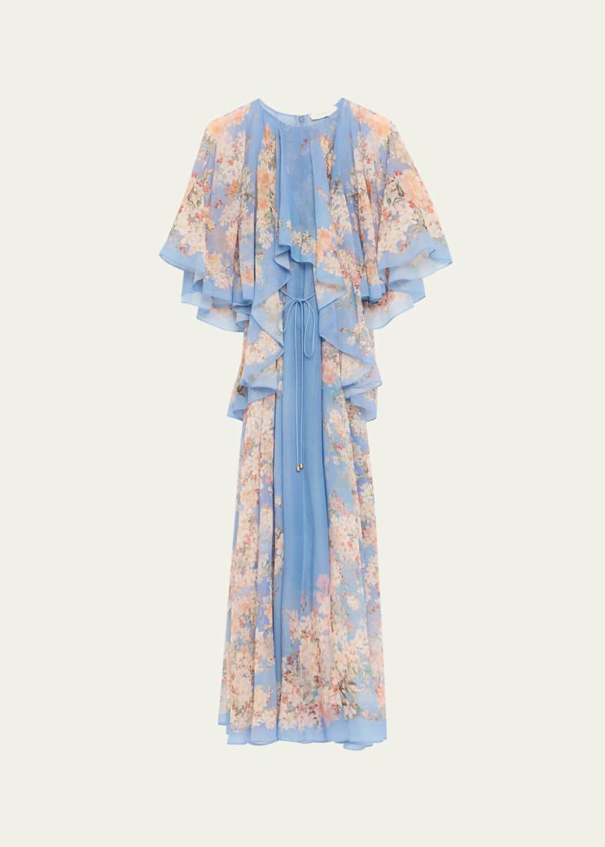 Zimmermann Cascadian Tiered Maxi Dress